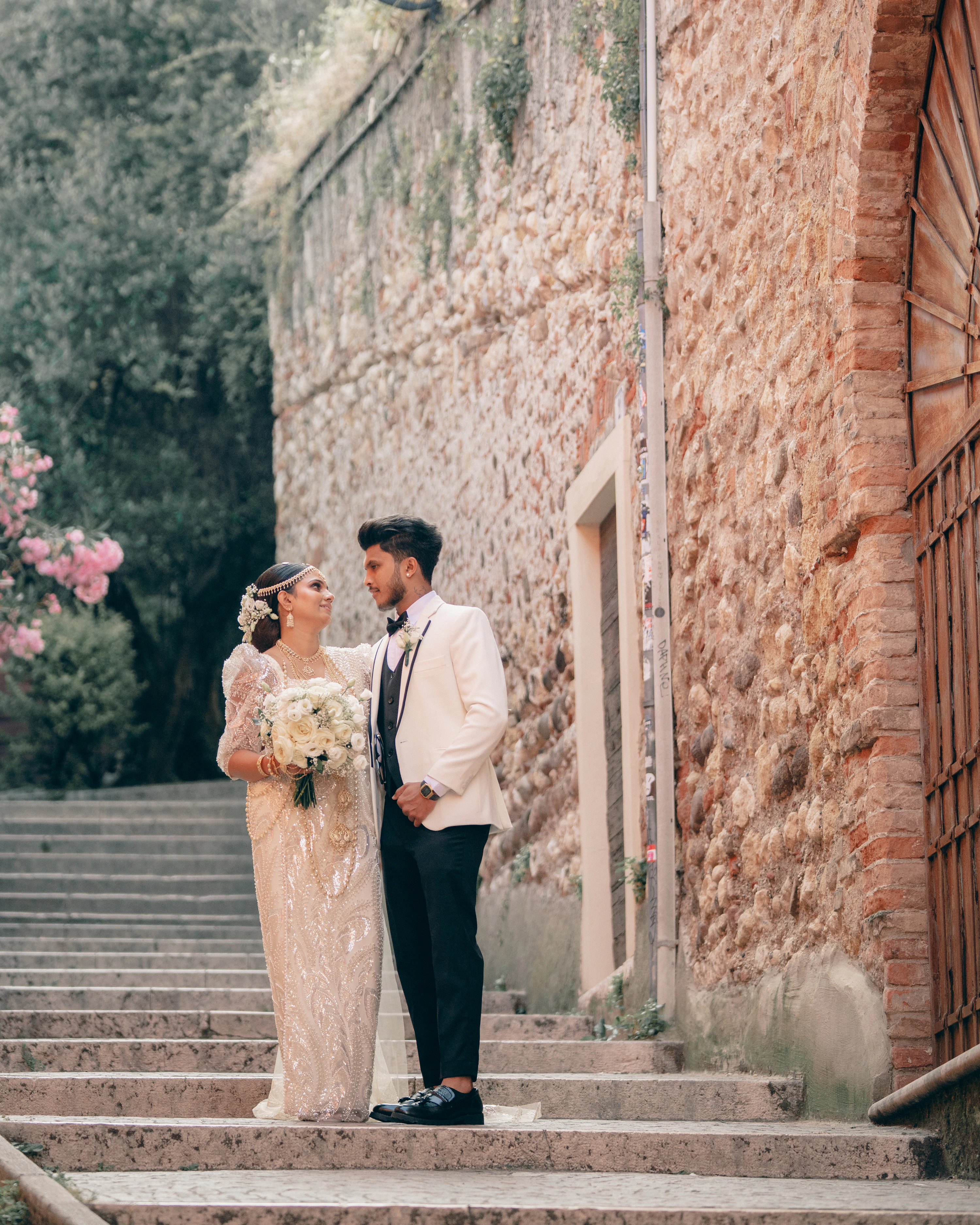 Il bouquet della sposa, dettaglio